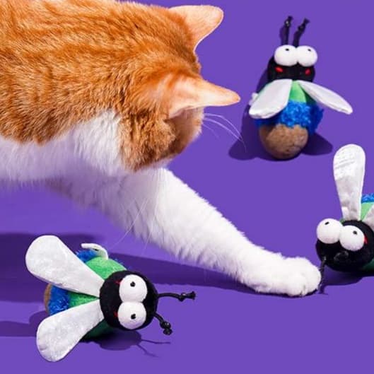 猫 おもちゃ ぶんぶんハチさん猫じゃらし
