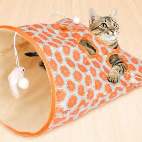 猫 おもちゃ もぐりんトンネル