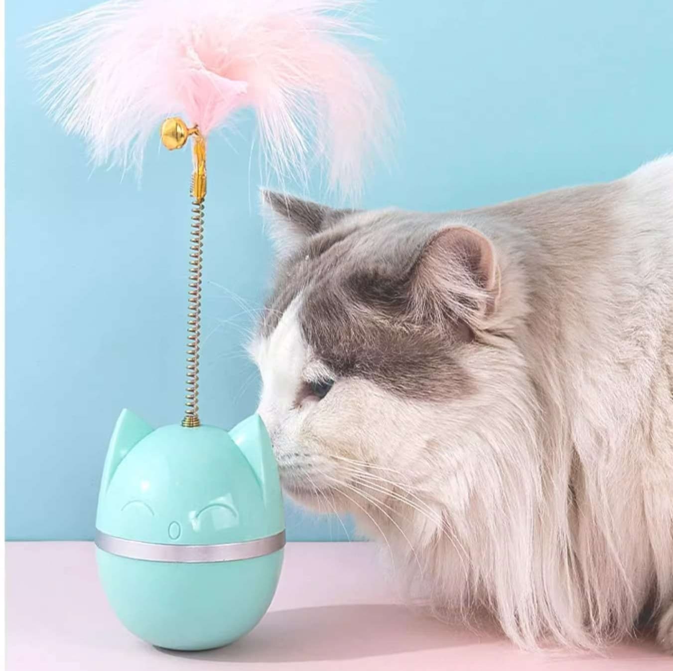 猫 おもちゃ にゃんこ笑顔のゆらゆらじゃらし