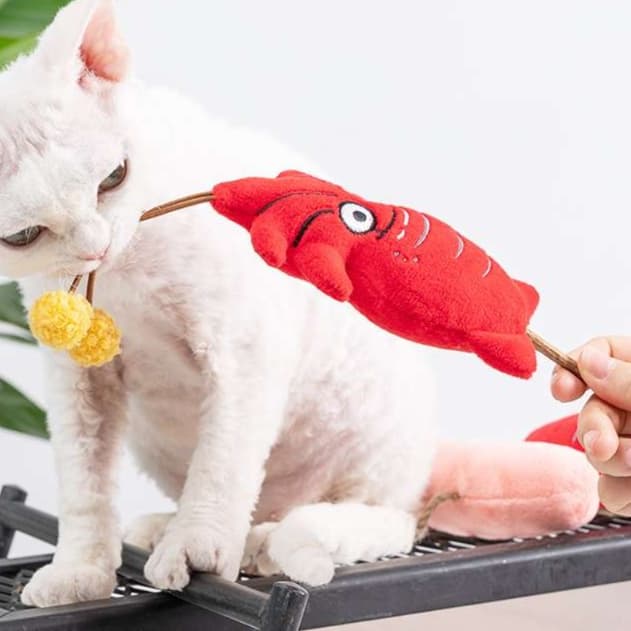 猫 おもちゃ もぐもぐ食いしん坊 猫じゃらし