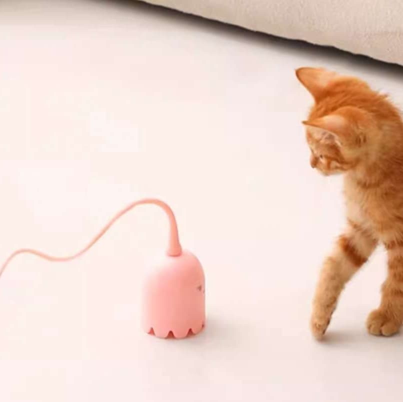 猫 おもちゃ おばけのゆらゆら猫じゃらし
