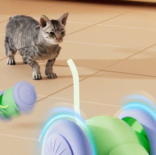 猫 おもちゃ 自動運転マウス型猫じゃらし