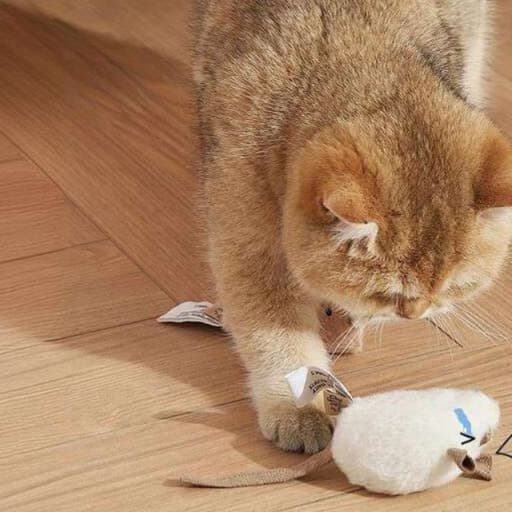 猫 おもちゃ ねずみさんの猫じゃらし