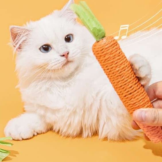 猫 おもちゃ にんじんさんのらくらく猫じゃらし