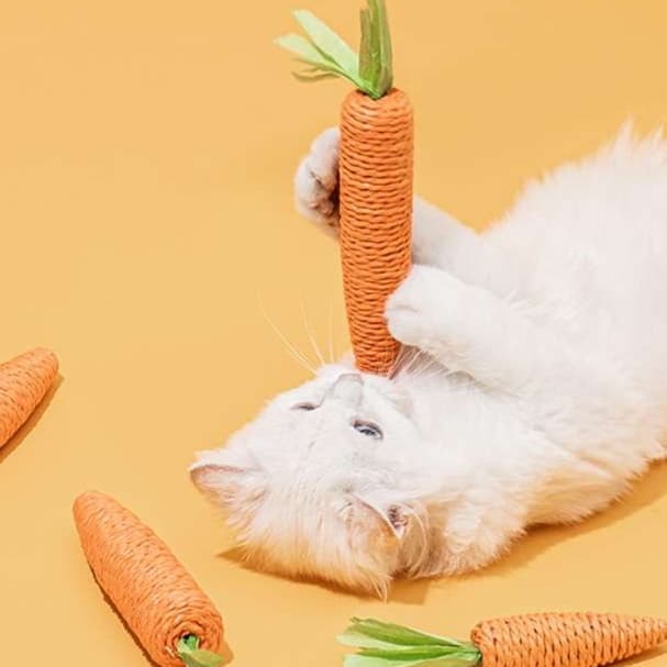 猫 おもちゃ にんじんさんのらくらく猫じゃらし