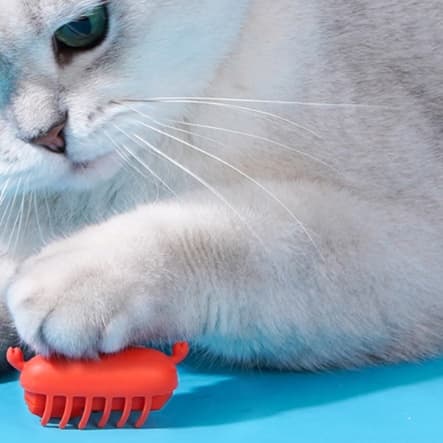 猫 おもちゃ 自動運動 むかで型 猫の知育玩具