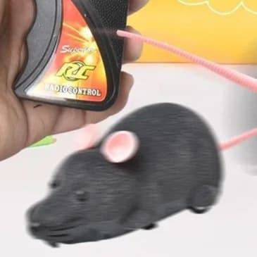 猫 おもちゃ おうちで遊べる電動ねずみのおもちゃ