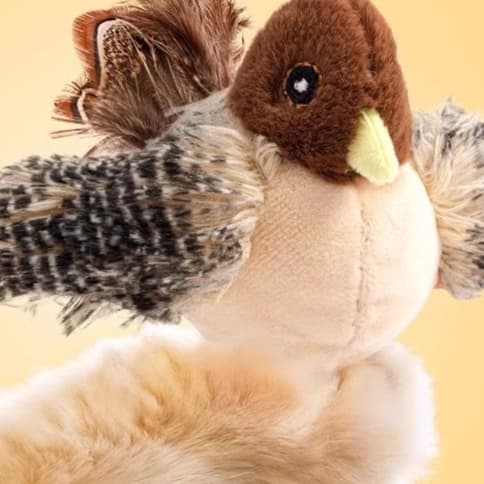 猫 おもちゃ リアル鳥型猫じゃらし