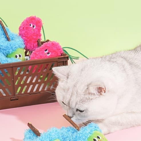 猫 おもちゃ むにゃむにゃ歯磨きじゃらし