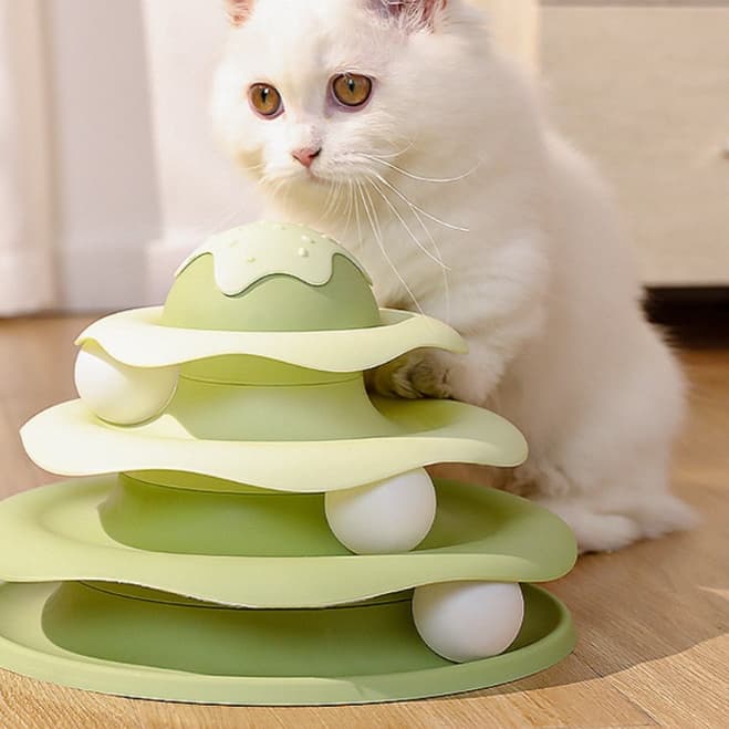 猫が夢中になるおもちゃ！遊びながら健康を保つボールタワーおすすめ10