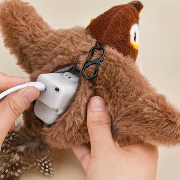 猫 おもちゃ 鳴き声付きぬいぐるみ型猫じゃらし