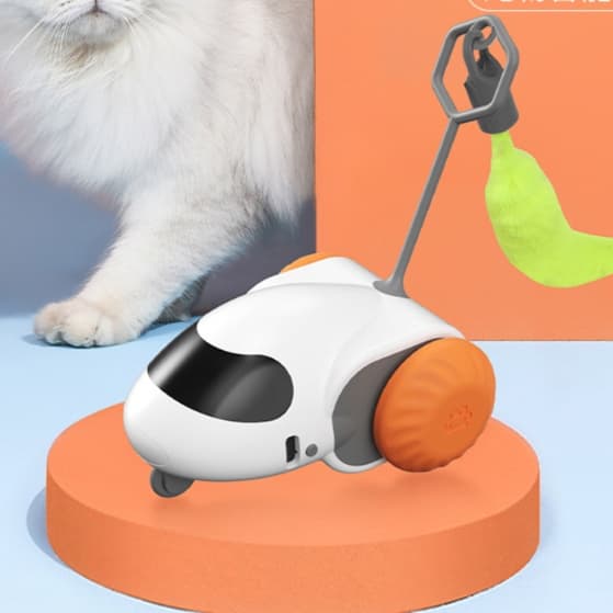 猫 おもちゃ 自動運転猫じゃらしロボット
