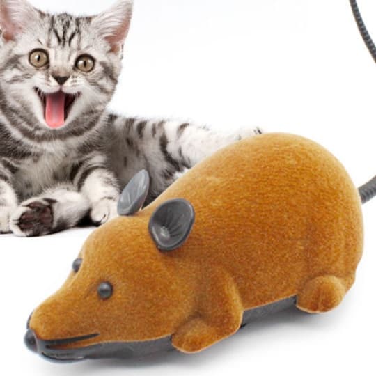 猫 おもちゃ 手のひらサイズ 電動ネズミおもちゃ