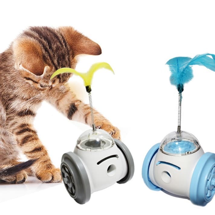 猫 おもちゃ 動くネコじゃらし ぐるぐるドーム