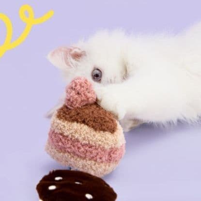 猫 おもちゃ ふわもこ スイーツ じゃらし