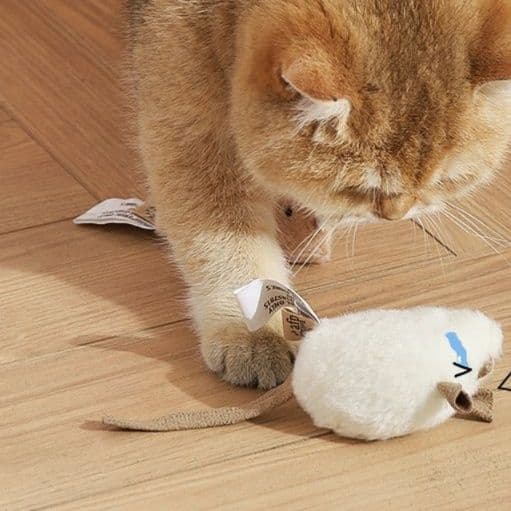 猫 おもちゃ ねずみさんの猫じゃらし