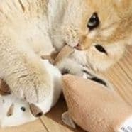 猫 おもちゃ ねずみさんの猫じゃらし