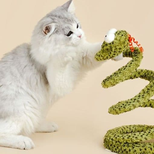 猫 おもちゃ メキシカンヘビくん猫じゃらし