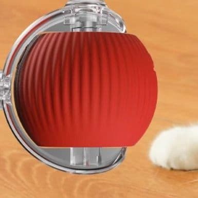 猫 おもちゃ 自動回転式ボール型猫じゃらし