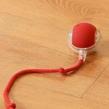 猫 おもちゃ 自動回転式ボール型猫じゃらし