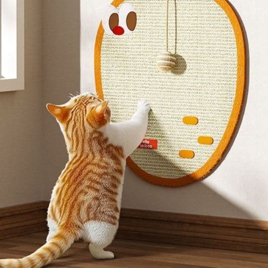 猫 おもちゃ 壁掛け式キャットスクラッチパッド