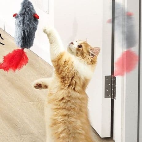 猫 おもちゃ もふもふハンターの羽じゃらし