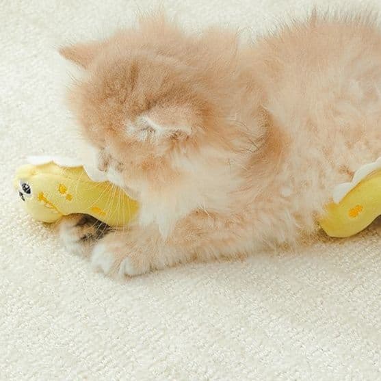 猫 おもちゃ まんまる猫じゃらし 虫嚢果入り