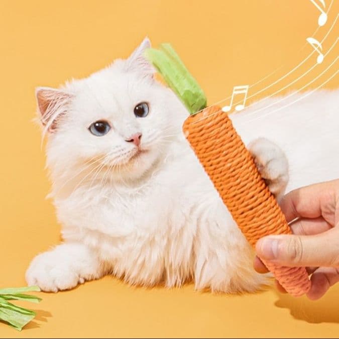 猫 おもちゃ にんじんさんのらくらく猫じゃらし