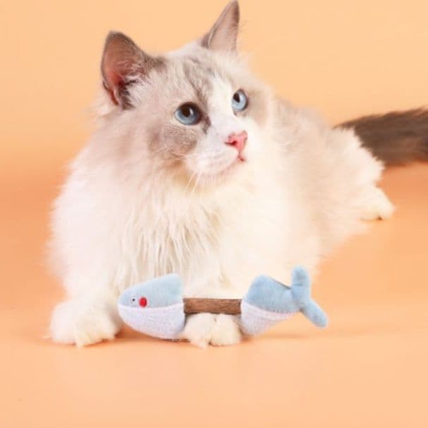 猫 おもちゃ もふもふ小動物の歯磨きじゃらし