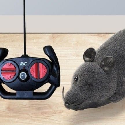 猫 おもちゃ リモコン式ネズミおもちゃ