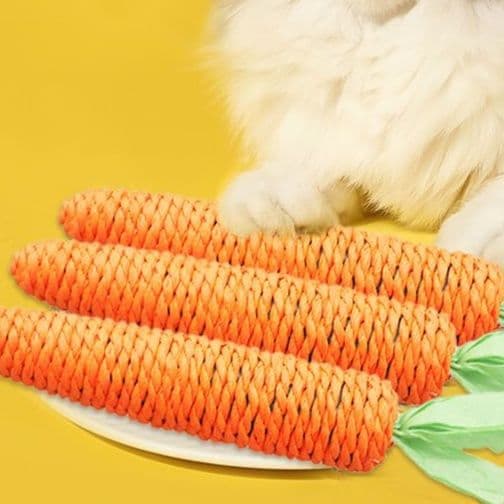 猫 おもちゃ にんじんシリーズ 猫じゃらし 歯磨きおもちゃ