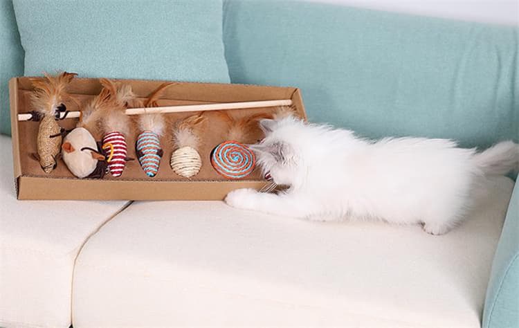 猫 おもちゃ 猫じゃらし７点セット ぬいぐるみ おもちゃ 歯磨き効果