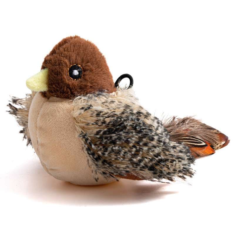猫 おもちゃ ぴよぴよ鳴く鳥のおもちゃ猫じゃらし