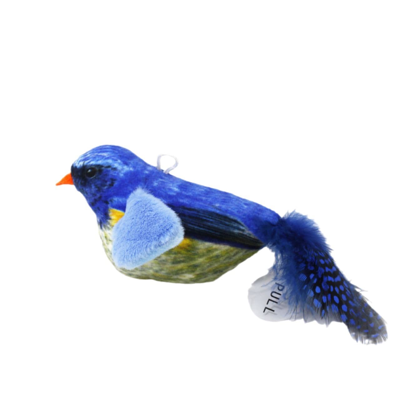 猫 おもちゃ さえずり音付き鳥型猫じゃらし