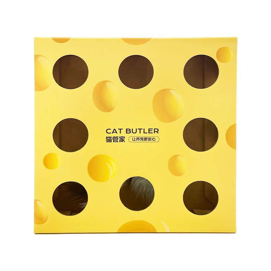 猫 おもちゃ 多穴式キャットパズルボックス