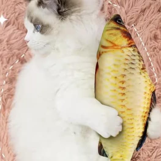 猫 おもちゃ おさかなぬいぐるみ 猫じゃらし