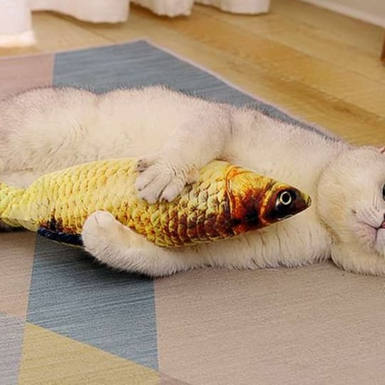 猫 おもちゃ おさかなぬいぐるみ 猫じゃらし