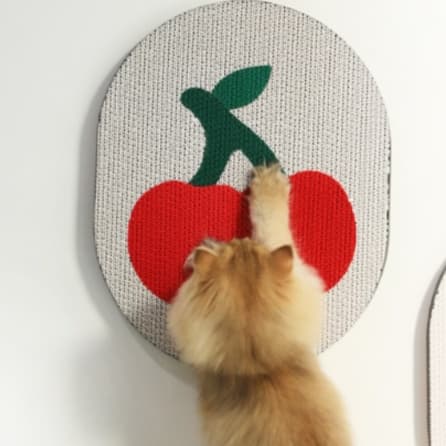 猫 おもちゃ デザイン壁掛け爪とぎボード