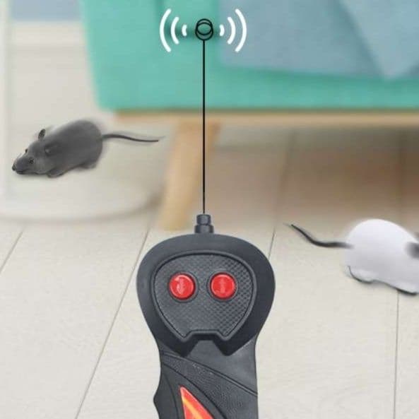 猫 おもちゃ リモコン操作ネズミおもちゃ