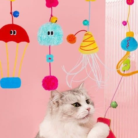 猫 おもちゃ もちゃぶる 遊び心くすぐる猫じゃらし