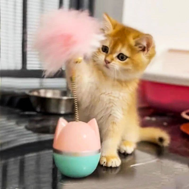 猫 おもちゃ にゃんこ笑顔のゆらゆらじゃらし