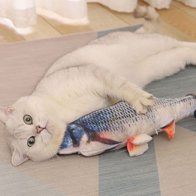 猫 おもちゃ おさかなぬいぐるみ 猫じゃらし