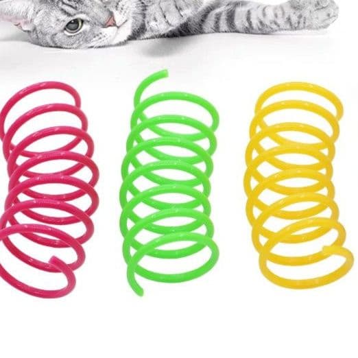 猫 おもちゃ ゆらゆらスプリング猫じゃらし